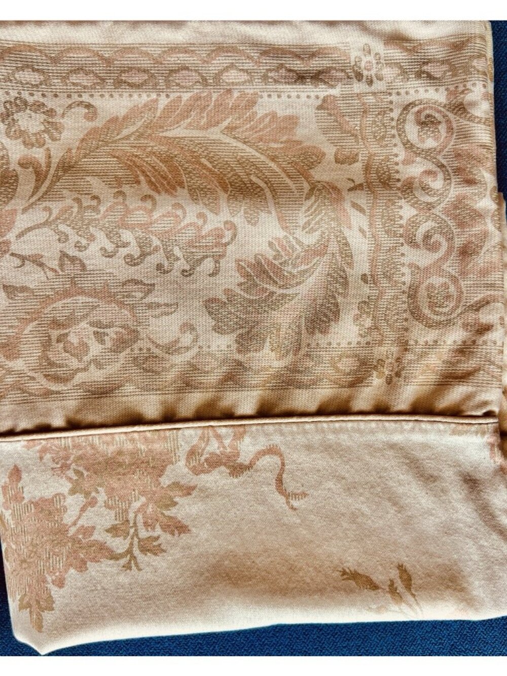 ROYAL SATEEN Pillowcases Standard Pair 100% Egyptian Cotton Crown Crafts LUXURY - Picture 10 of 16